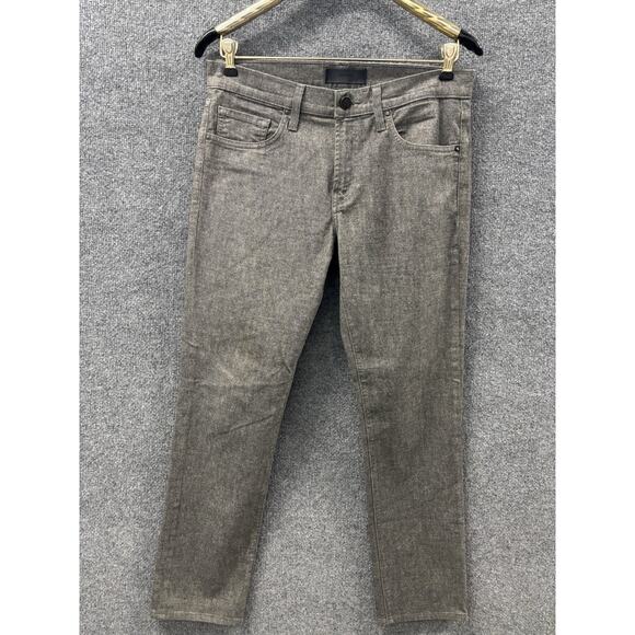 J Brand Kane Pants Men’s 31X30 Charcoal Twill Straight Tapered Stretch - Picture 1 of 15